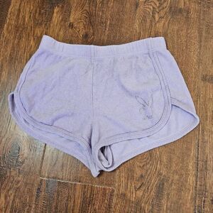 Playboy by Pacsun Terry Rhinestone Bunny Shorts